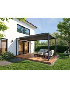 Pergola GERDA ANTRACYT wolnostojąca 5x3
