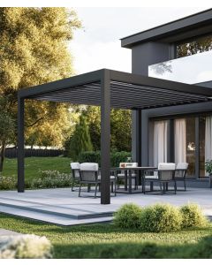 Pergola GERDA ANTRACYT wolnostojąca 4x3