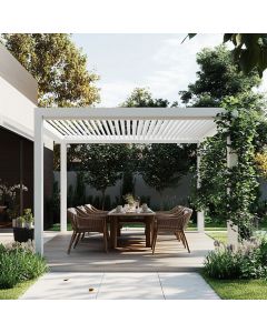 Pergola GERDA BIAŁA wolnostojąca 4x3