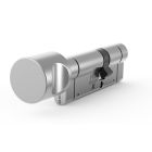 Wkładka profilowa GERDA PRO SYSTEM X G50/80 z gałką po stronie 50mm, nikiel satynowy