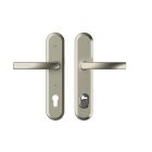 Kompletny szyld TD1000 rozstaw 90 do drzwi C AP nikiel satynowy