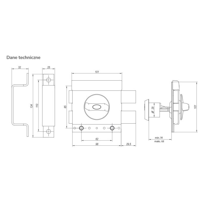 Zamek GERDA TYTAN ZX 1000 | Oficjalny sklep internetowy GERDA