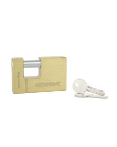 Kłódka trzpieniowa GERDA BRASS LINE T75 mosiądz