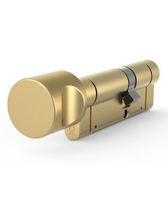 PRO SYSTEM X G40/50 wkładka z gałką po stronie 40mm, mosiądz, pudełko