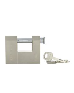 Kłódka trzpieniowa GERDA SECURE wzmocniona T80 nikiel satynowy