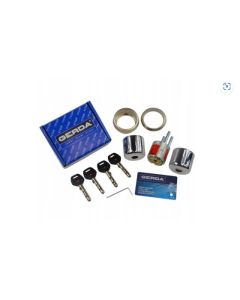 Wkładka RIM6000SX10-PRE do drzwi otwieranych na zewnątrz chrom/nikiel