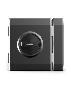 Zamek GERDA TYTAN ZX PLUS czarna satyna - lewy