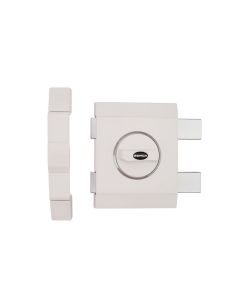 GERDA TYTAN ZXZ zamek z zapornicą, prawy, elementy mocujące, biały, pudełko