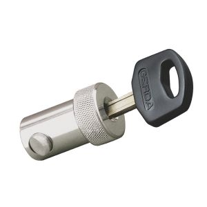 Wkładka cylindryczna z mechanizmem dyskowym CL 2038, chrom błyszczący klucze CL6