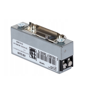 Elektrozaczep wyłącznikiem, uniwersalny 12V AC/DC, pobór prądu 480/680mA, ocynk srebrny