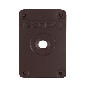 Szyld wzmocniony do zamka ZX brąz