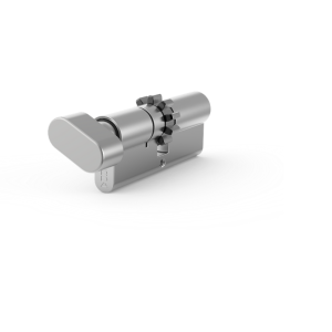 EVO ZG55/35 Teedy ready, wkładka zębatka z gałką po stronie 55mm, Wariant AB, nikiel satyna, pudełko