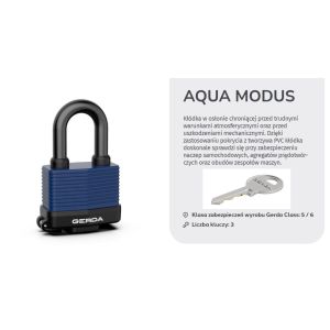 Konfigurator kłódki GERDA AQUA MODUS