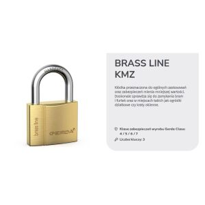 Konfigurator kłódek pałąkowych GERDA BRASS LINE w systemie 1-go klucza