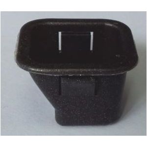 Osłona otworu bolca przeciwwyważeniowego antracyt