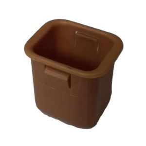 Osłona otworu rygla do ościeżnicy FC/FR/FA/FB/FT (oraz FN do TT) - brąz