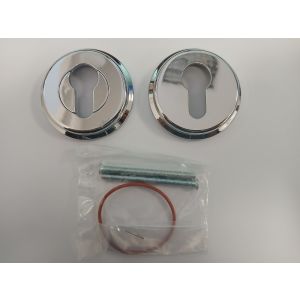 Szyld OSLO do grubości drzwi 50 mm (WD, W), chrom błyszczący