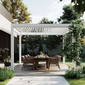 Pergola GERDA BIAŁA wolnostojąca 4x3