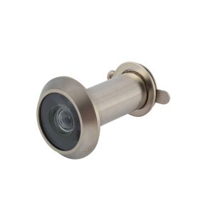 Wizjer drzwiowy o średnicy 14mm i długości 35/55mm nikiel satynowy