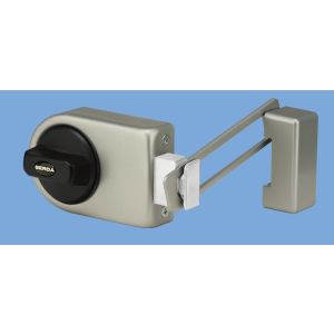 Zamek GERDA ZN 200 Z z zapornicą satyna lakier