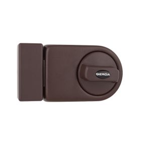 GERDA ZN 200 zamek uniwersalny biały, w systemie 1-go klucza - wkładka satynowa