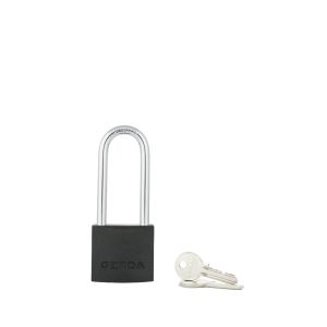 Kłódka pałąkowa GERDA IRON LINE z wydłużonym pałąkiem S40 H60 żeliwna