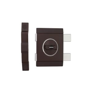 Zamek GERDA TYTAN ZX prawy brąz