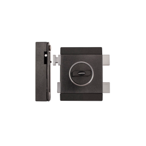 Zamek GERDA TYTAN ZXZ prawy z zapornicą grafit