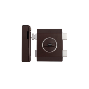 Zamek GERDA TYTAN ZXZ prawy z zapornicą brąz