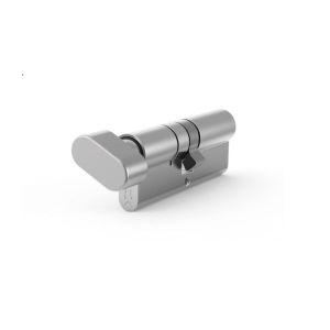 Wkładka profilowa EVO G45/60 wkładka z gałką po stronie 45mm, Tedee ready, nikiel satynowy
