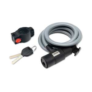 Zapięcie rowerowe FLEX 1500/10V szaro-czarny