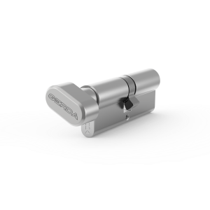 H Plus G30/40 wkładka z gałką po stronie 30mm, nikiel satyna