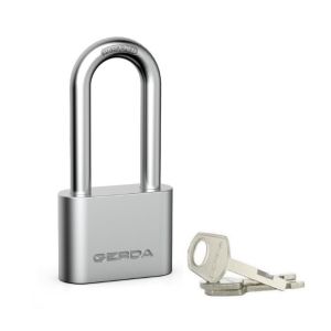 Kłódka pałąkowa GERDA BARREL stalowa 40H60 z wydłużonym pałąkiem