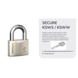 Konfigurator kłódki wzmocnionej GERDA SECURE