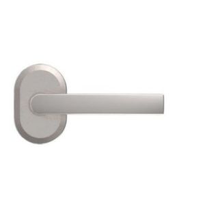 Szyld BLOK, klamka jednostronna - grubość 60 mm, anoda srebrna