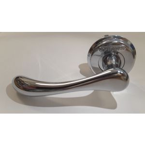 Zespół klamek Libra do drzwi Gerda z serii S; SX; GWX ; WD;  kolor chrom