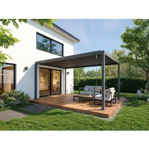 Pergola GERDA ANTRACYT wolnostojąca 5x3