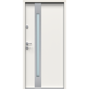 Drzwi SELECT MILANO 8 (NS1B) 90E Białe z szybą mira star