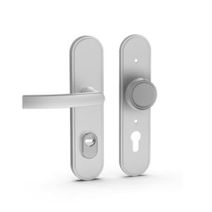 szyld TD200 klamko-gałka 90 Orient  do drzwi Gerda WX, CX - srebrny