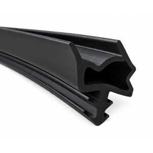 Uszczelka gumowa ( S6612 ) progu aluminiowego czarna