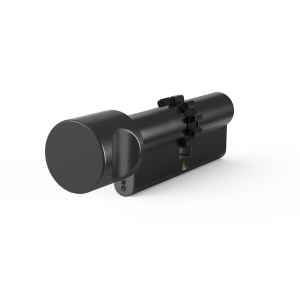 VITA ZG60/40 wkładka z zębatką i gałką po stronie 60 mm, Wariant AB (2+5), czarny mat