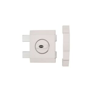 GERDA TYTAN ZXZ zamek z zapornicą, lewy, biały