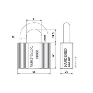 Kłódki ZIRC0N - naprawa, zmiana kodu - Zamówienia Specjalne