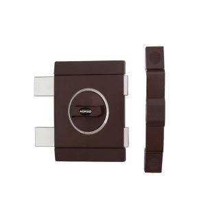 GERDA TYTAN ZX zamek lewy brąz, klucze GT8 - 73mm