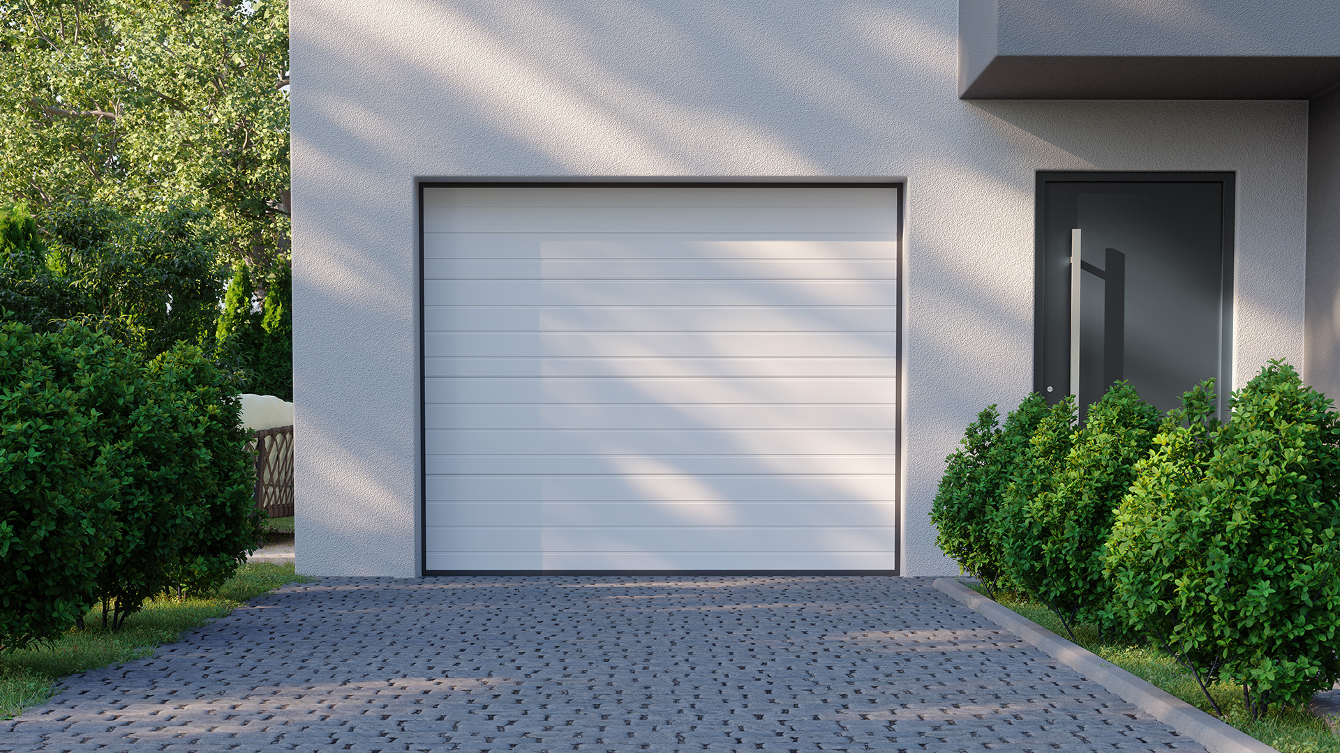 Brama segmentowa garażowa – montaż