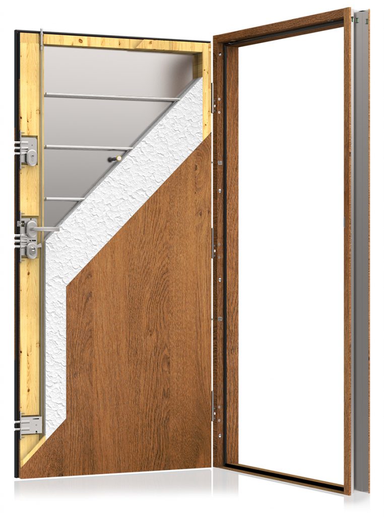 Drzwi antywłamaniowe do mieszkania Gerda Comfort 60