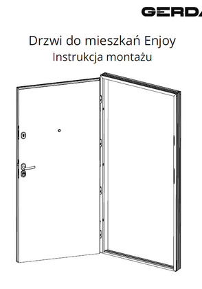 Instrukcja montażu drzwi GERDA ENJOY