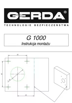 INSTALLATION INSTRUCTIONS OF THE G1000 LOCK