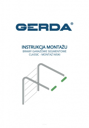 INSTALLATION INSTRUCTIONS GARAGE DOOR CLASSIC – LOW ASSEMBLY-