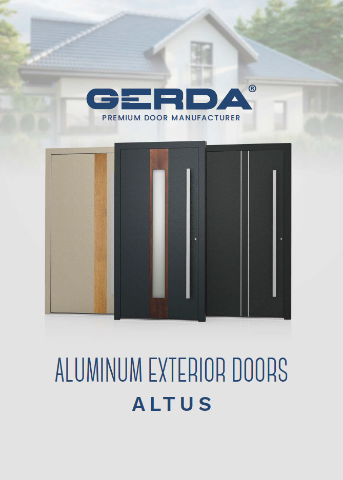 Aluminium doors – ALTUS